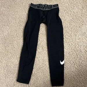 Boys Nike Pro compression tights size XL